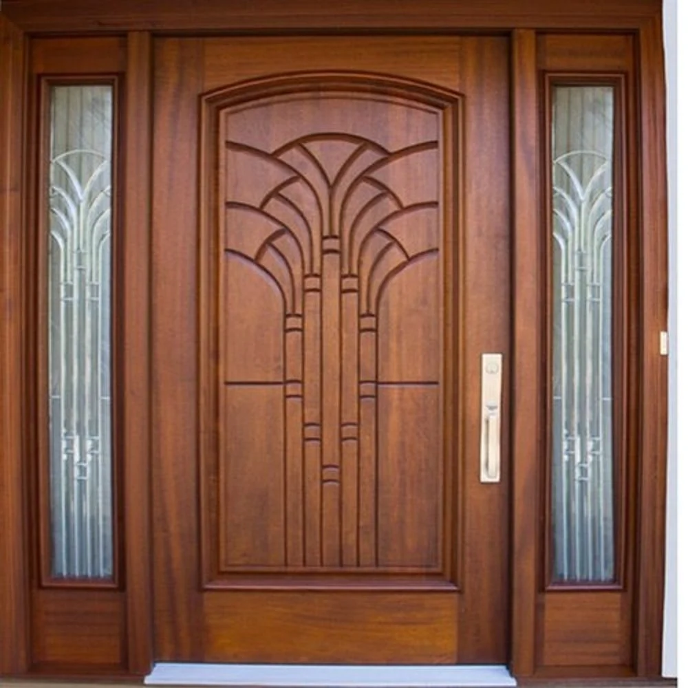 teak wood entry door 1000x1000